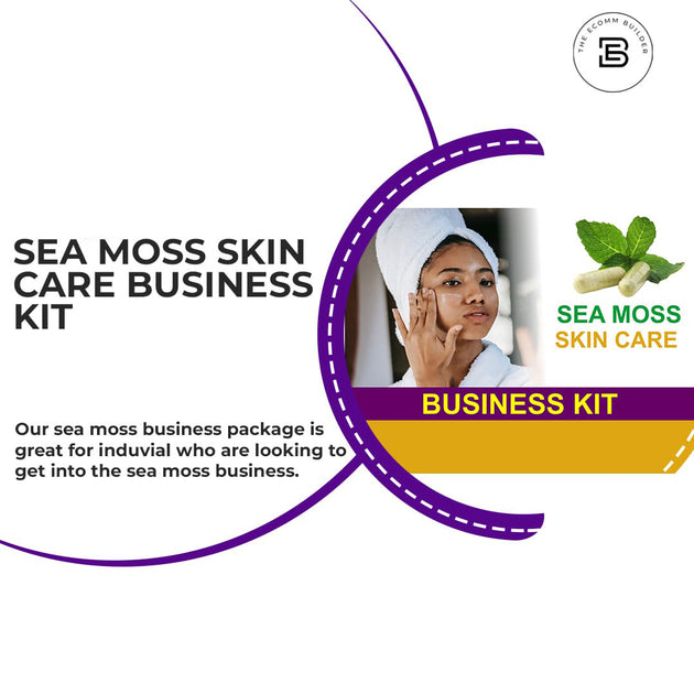Sea Moss Skincare Business Kit Grow Your Sea Moss Business