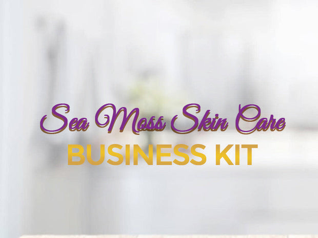 Sea Moss Skin Care Business Kit Etsy