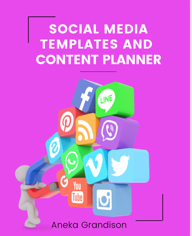 Social Media Template And Content Planner