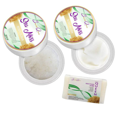 Sea moss natural and organic scrubs and body butters